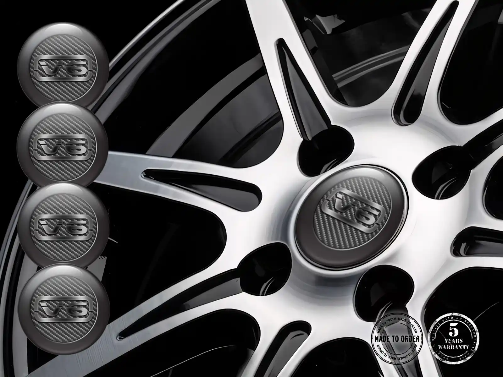 Decal wheel High Quality Luxury Dome for Vehicles
